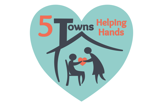Helping Hands- 5 Towns - A company logo