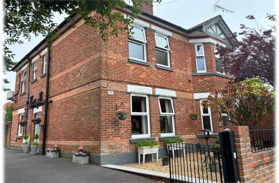 Pear Tree House - An outside view of the home