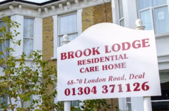 Brook Lodge - An outside view of the home
