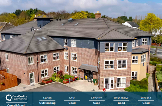 Sycamore Park Care Home - An outside view of the home