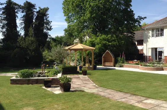 Flowerdown Care Home - Photo of the garden where applicable