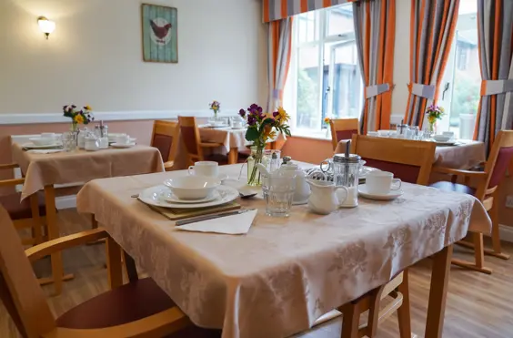 Dalby Court Residential Care Home - Photo of the dining area