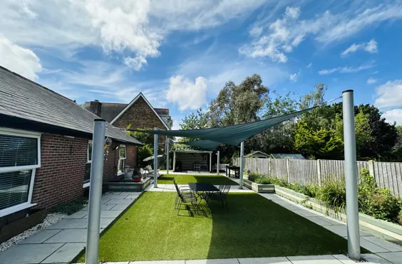 Badgers Lodge - Photo of the garden where applicable
