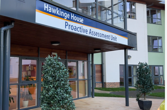 Hawkinge House Proactive Assessment Unit - An outside view of the home