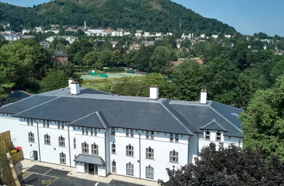 Windsor Court Care Home - An outside view of the home