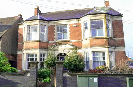 Weston Villa - An outside view of the home