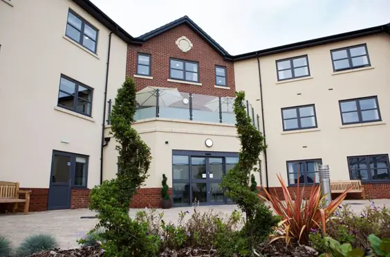 Marham House Care Home - An outside view of the home