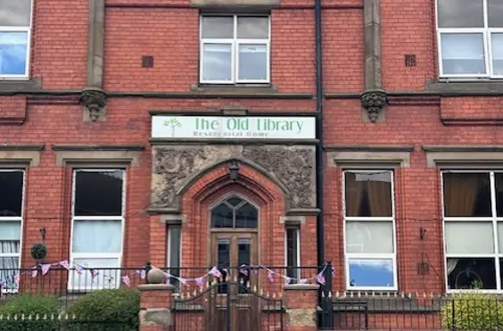 The Old Library - An outside view of the home
