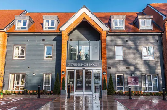 Silverbirch House Care Home - An outside view of the home