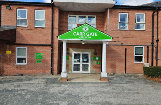Carr Gate - An outside view of the home