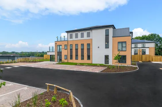Springfield Manor Care Home - An outside view of the home