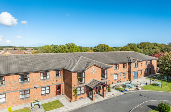 Northlea Court - An outside view of the home