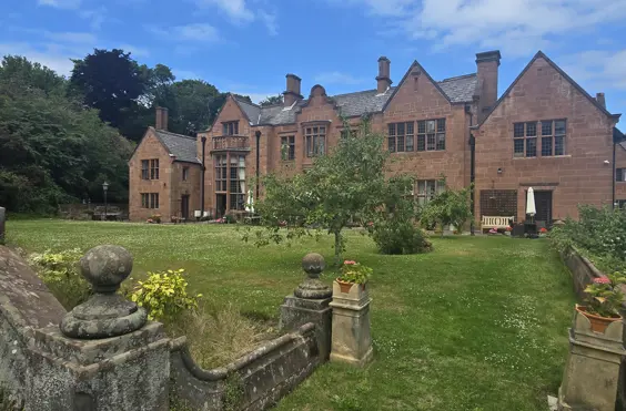 Caldy Manor - An outside view of the home
