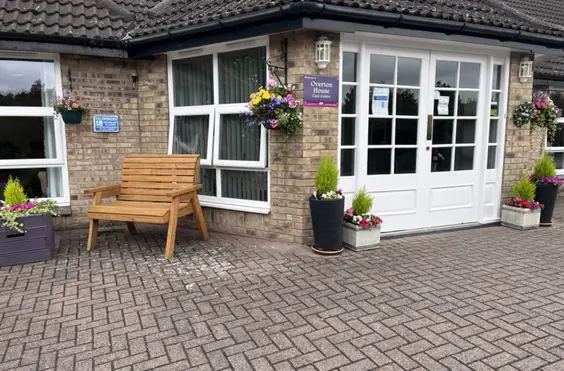 Overton House - Care Home - An outside view of the home