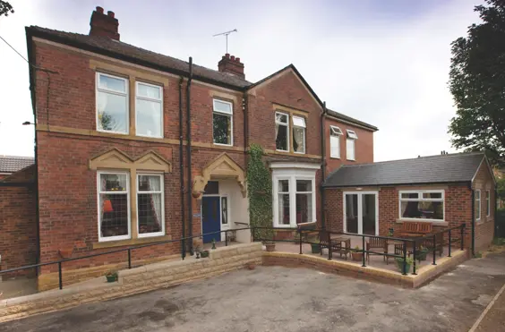 Rotherwood Care Home - An outside view of the home