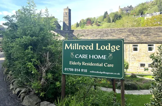 Millreed Lodge Care Home - An outside view of the home
