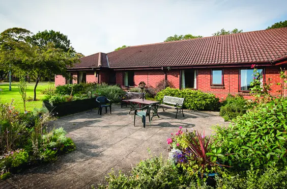 Warde Aldam - An outside view of the home