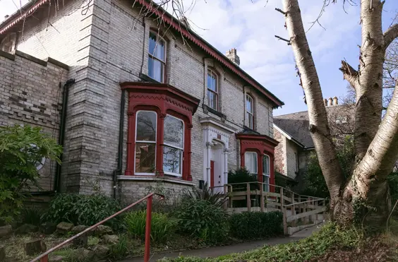 Holgate House - An outside view of the home