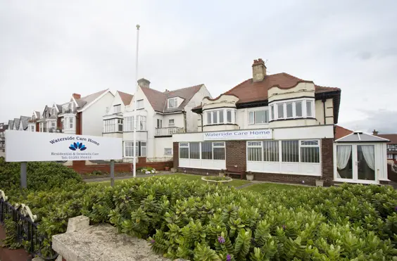 Waterside Care Home - An outside view of the home