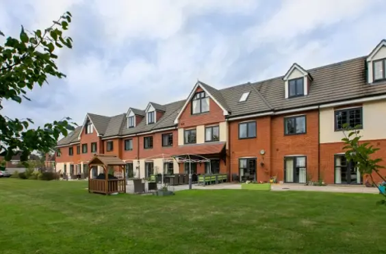 Kingsbury Court - An outside view of the home