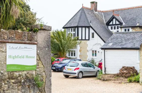 Highfield House - An outside view of the home