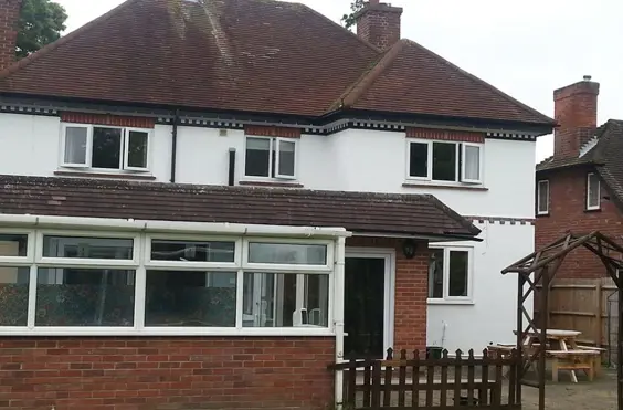 Beech House - An outside view of the home
