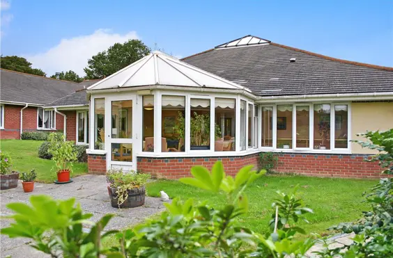 Silver Court - An outside view of the home