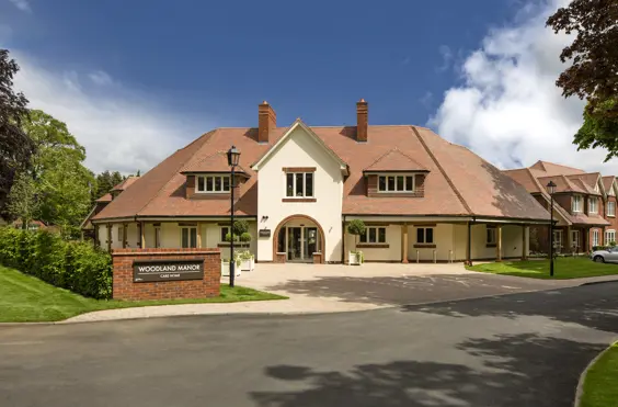 Woodland Manor Care Home - An outside view of the home