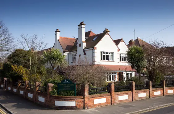 Spring Lodge - An outside view of the home