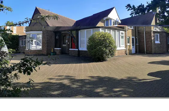 The Drive - An outside view of the home