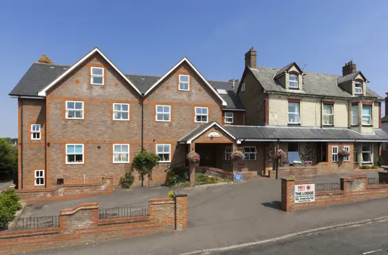 The Lodge Care Home - An outside view of the home