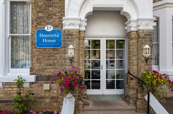 Henrietta House - An outside view of the home