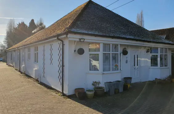 Albert House - An outside view of the home