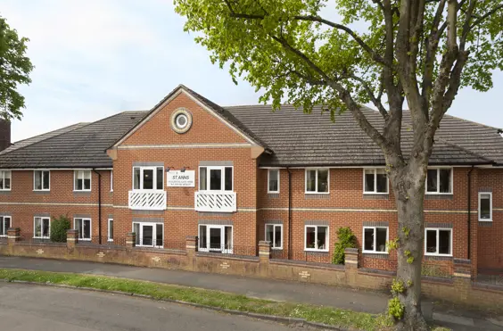 St Anns Care Home - An outside view of the home