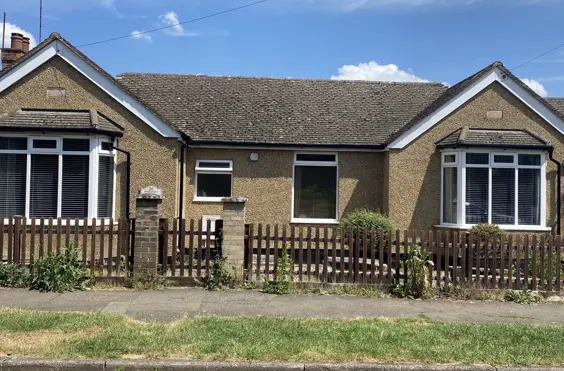 Blossoms - An outside view of the home