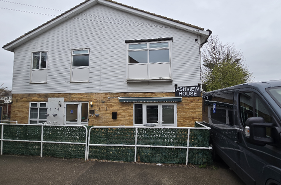 Ashview - An outside view of the home