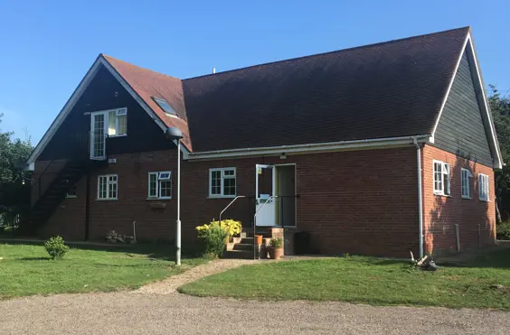 Barleycombe - An outside view of the home