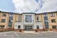 Harlow Hall - An outside view of the home