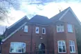 An outside view of the home